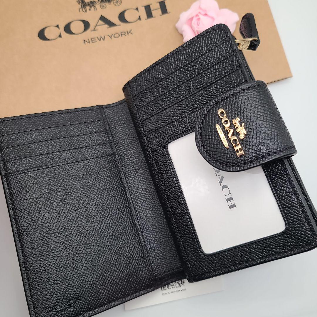 新品　COACH　コーチ　折り財布　ジップウォレット　正規品