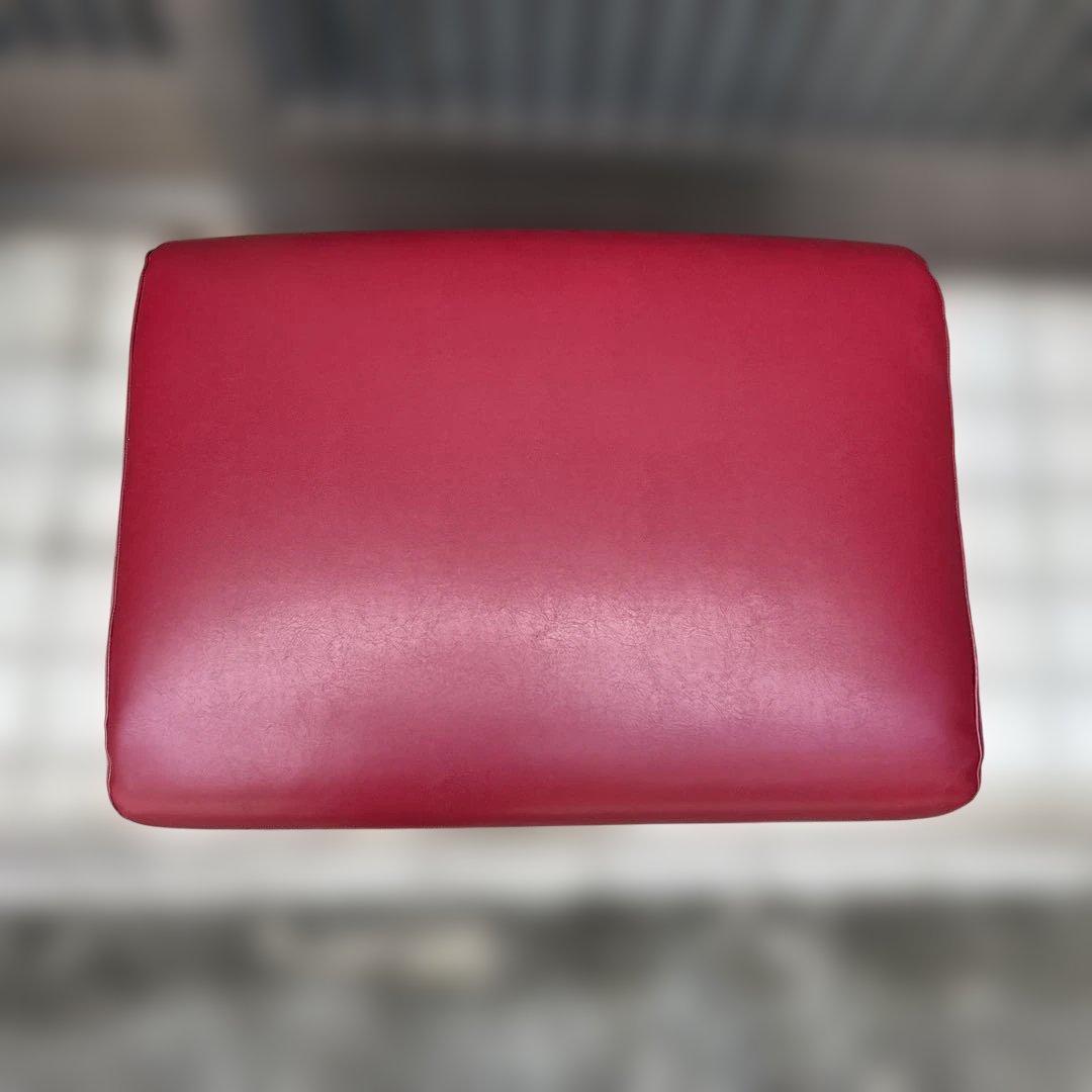 【レトロ】キツツキマーク　飛騨産業　オットマン　スツール