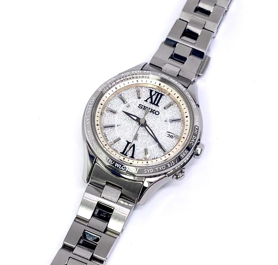 SEIKO　LUKIA　ルキア　ラッキーパスポート　電波ソーラー　ダイヤシールド