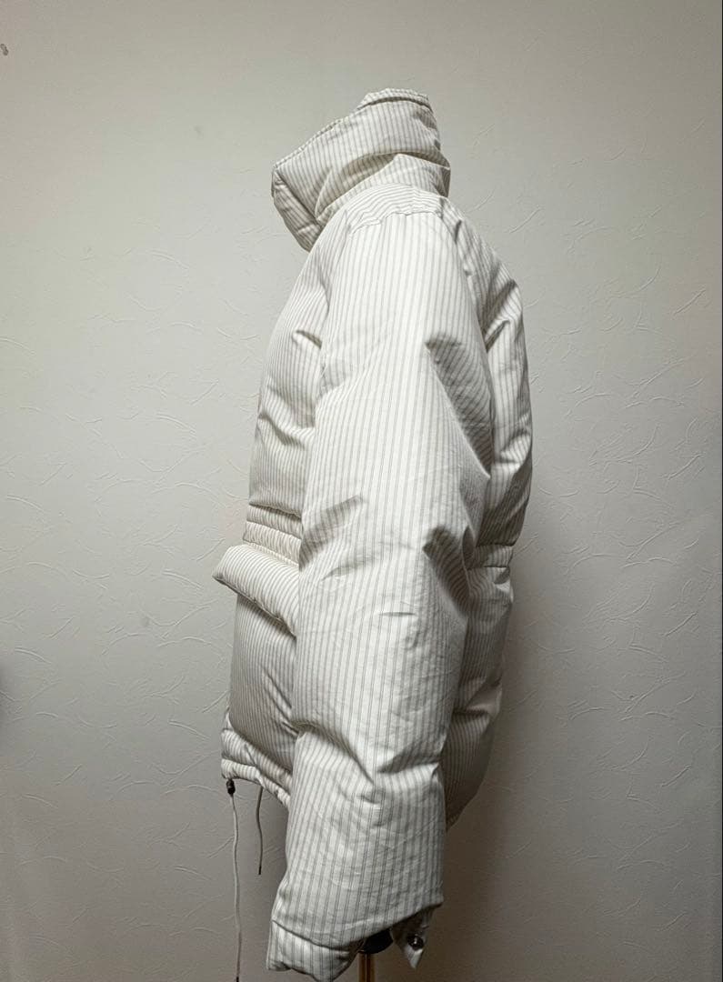 【タグ付美品】AURALEE×TEKLA STRIPEダウンジャケット