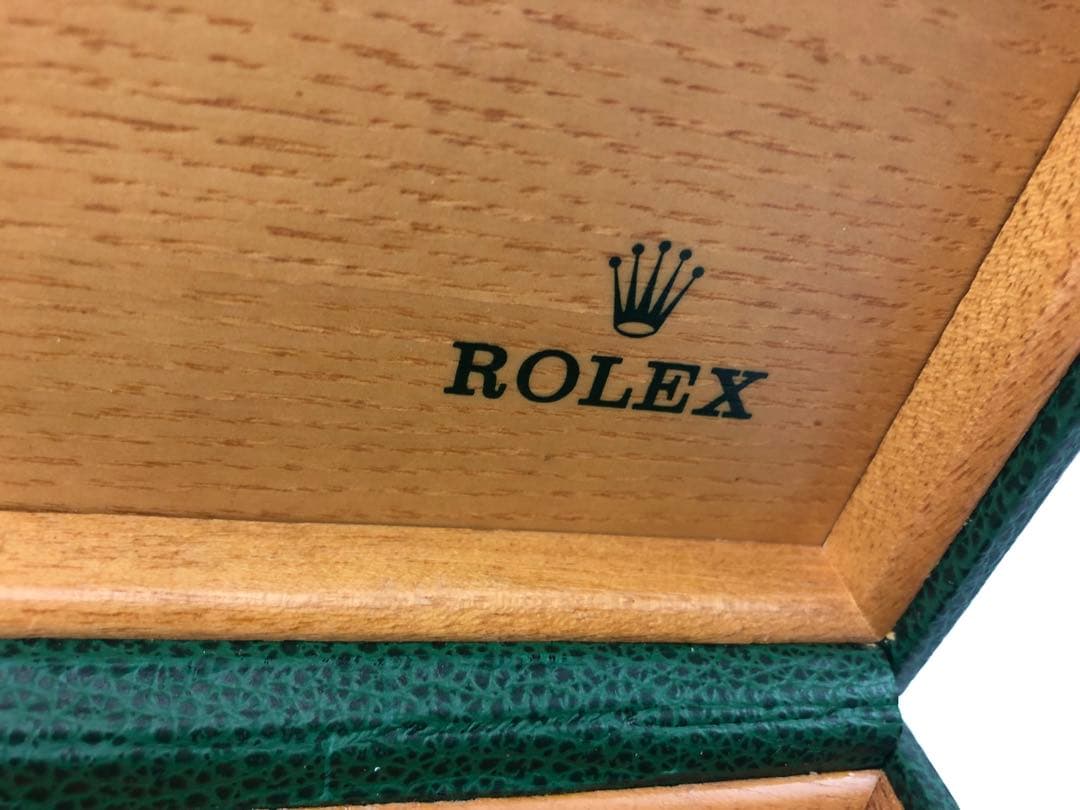 C*須様 ロレックス　空き箱　外箱　内箱　取説　小冊子　グリーン