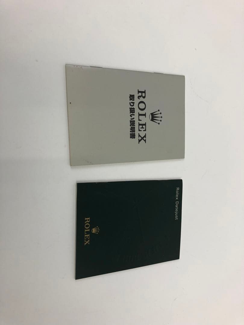 C*須様 ロレックス　空き箱　外箱　内箱　取説　小冊子　グリーン