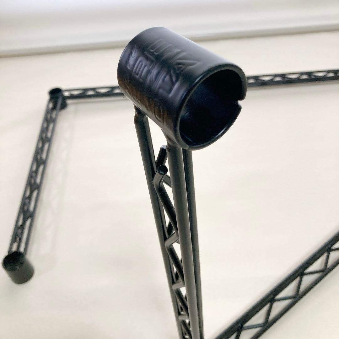 【ホームエレクター】4個セット　約45×120cm 3方クロスバー　ブラック