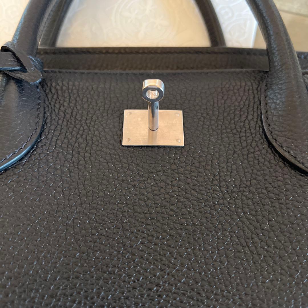 超美品　アルフレッドベレッタ ブラック　シルバー　40 バーキン　HERMES