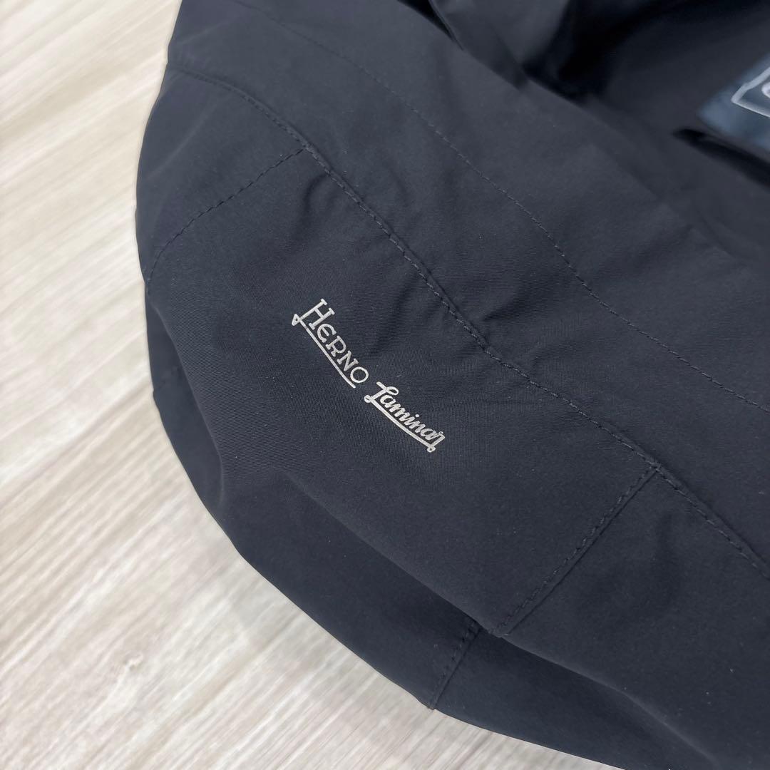 HERNO Laminar フーデッドコート GORE-TEX ネイビー 38