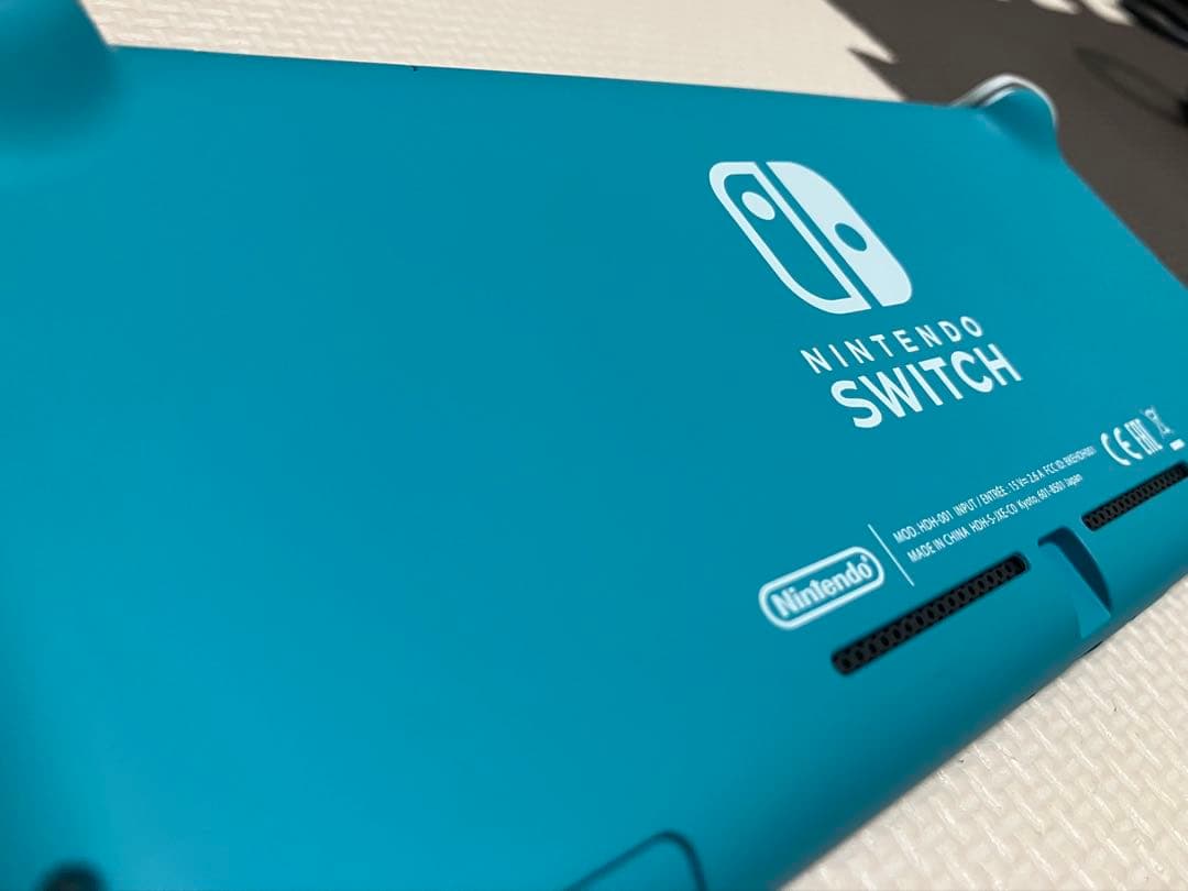 Nintendo Switch Lite アクアブルー 本体　充電器　ケース付
