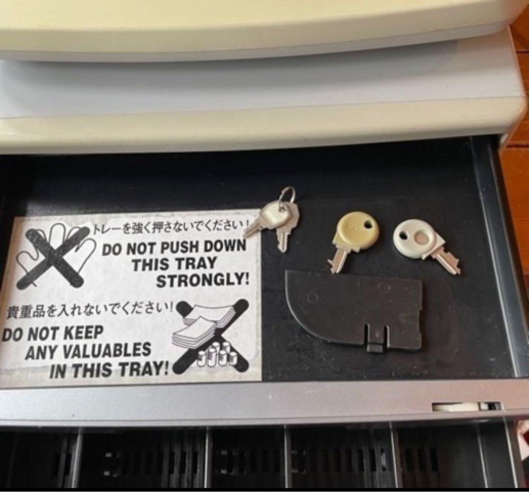 カシオ レジスター TE-101⭕️ TE-M80の上位機種で使いやすい高機能です