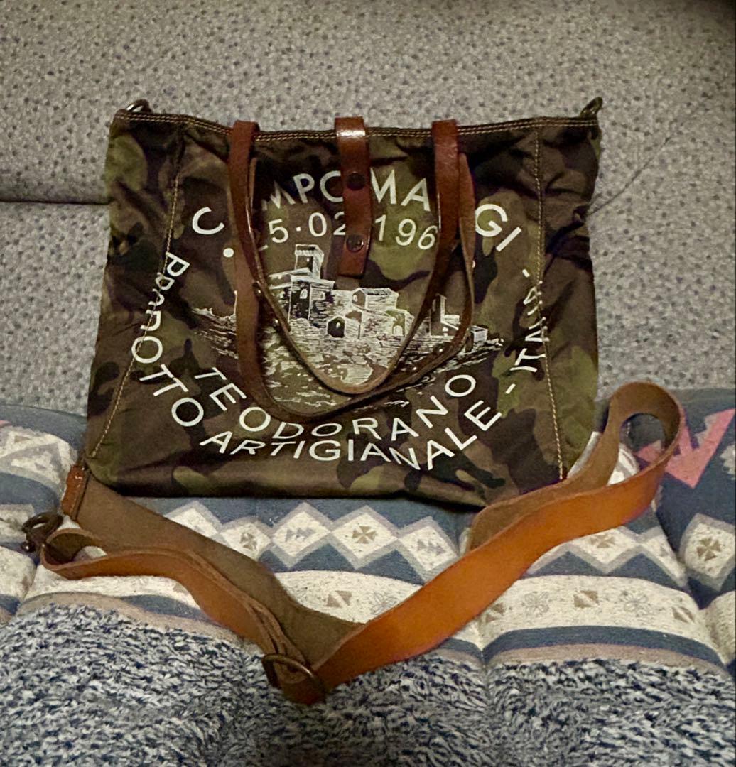 カンポマッジ 2wayトート (オリーブカモフラージュ)