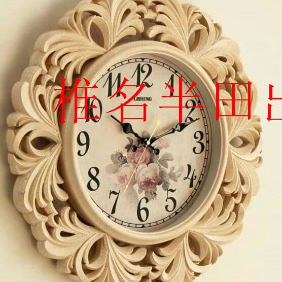 壁掛け時計 クロック．かけ時計 掛け時計 豪華?