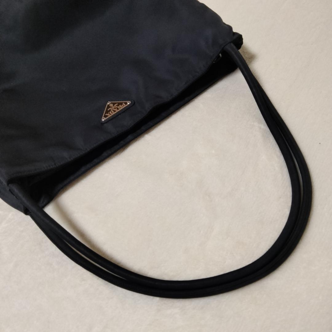 PRADA プラダ トートバッグ ナイロン 黒 ブラック 三角ロゴ