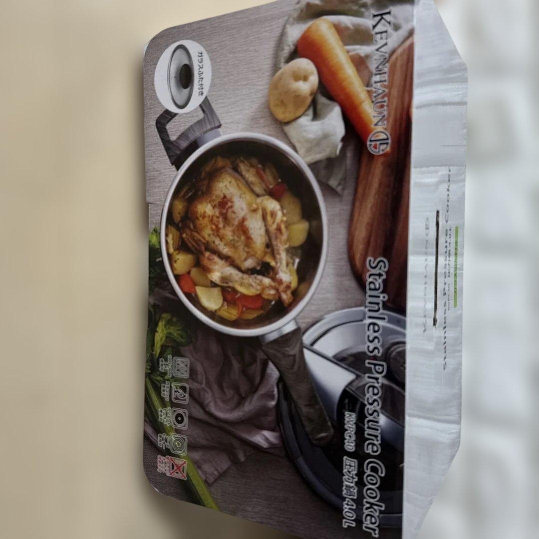 KEVNHAUN ステンレス圧力鍋 KVPC40 4.0L