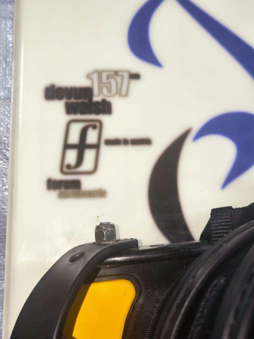 Forum スノーボード 157cm　ビンディング・ケース付きセット