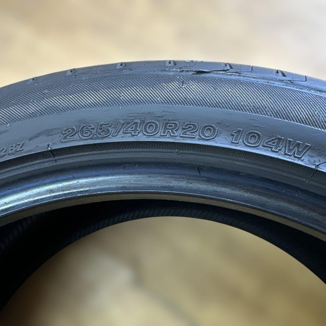 ブリヂストン 265/40R20 夏用タイヤ 2022年 1本