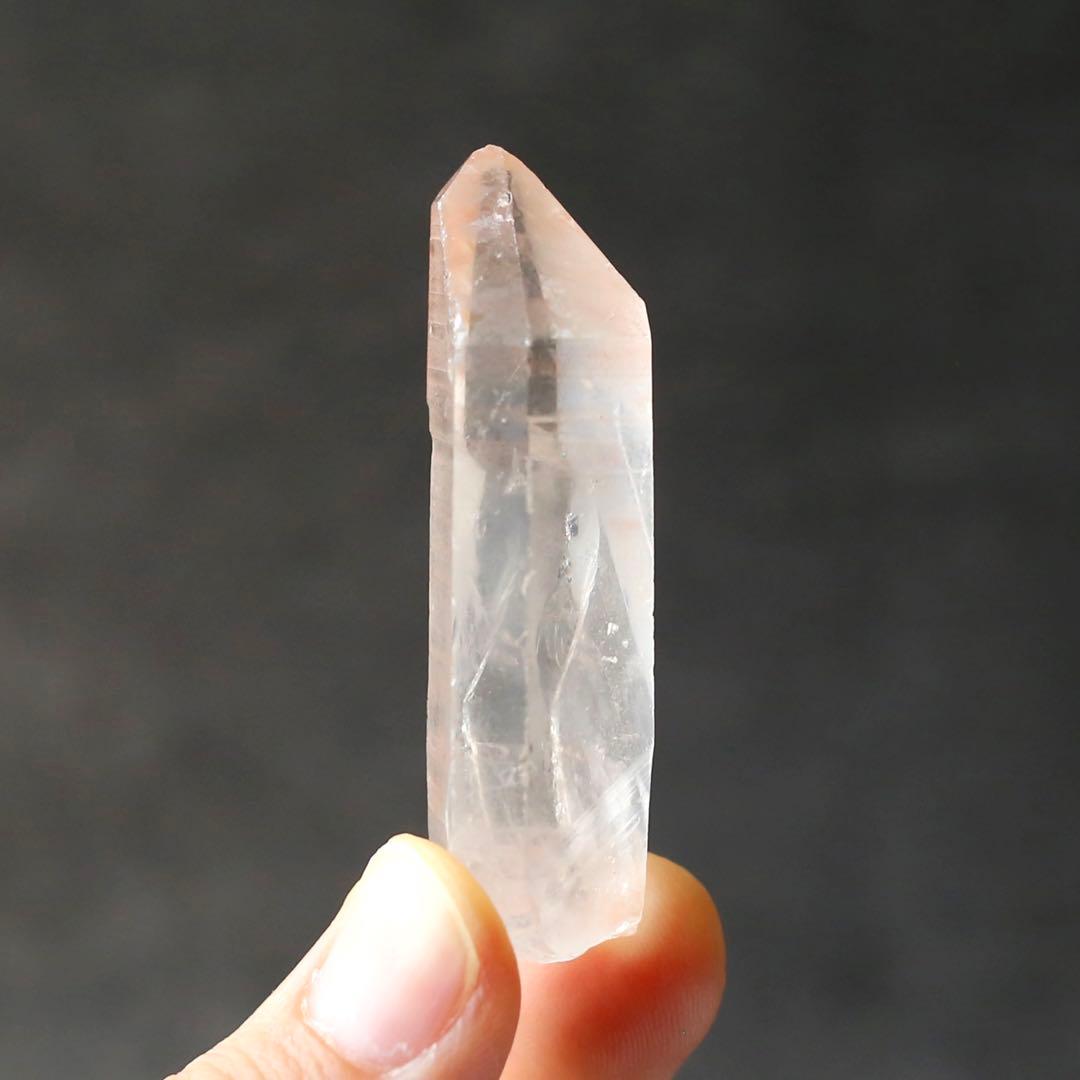 ピンクレムリアンシード クリスタル 水晶 鉱物 原石 希少 カブラル鉱山