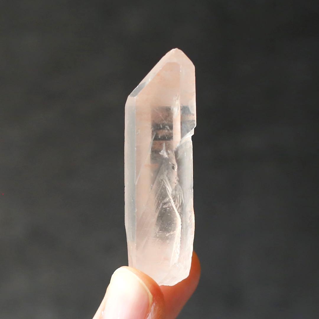 ピンクレムリアンシード クリスタル 水晶 鉱物 原石 希少 カブラル鉱山