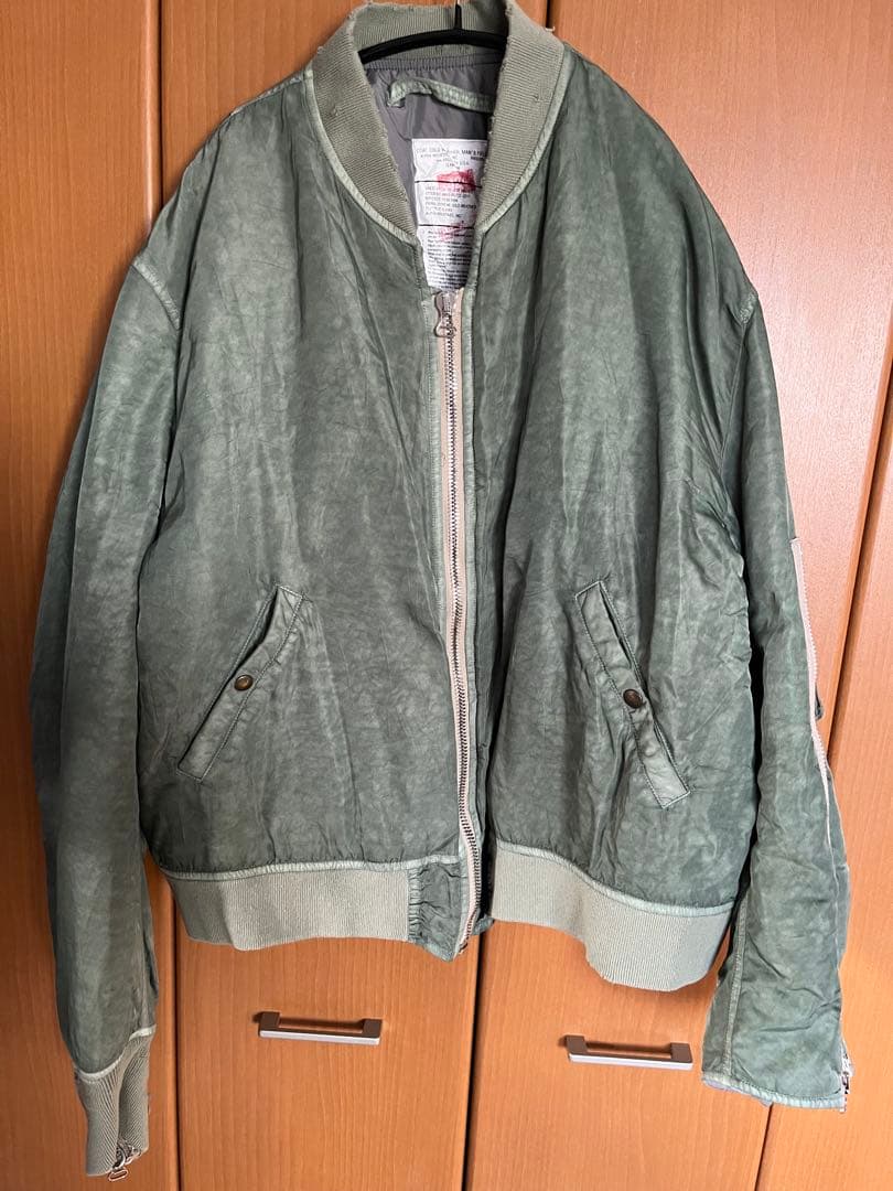 424×Alpha×SlamJam Ma-1 Bouble Zipped