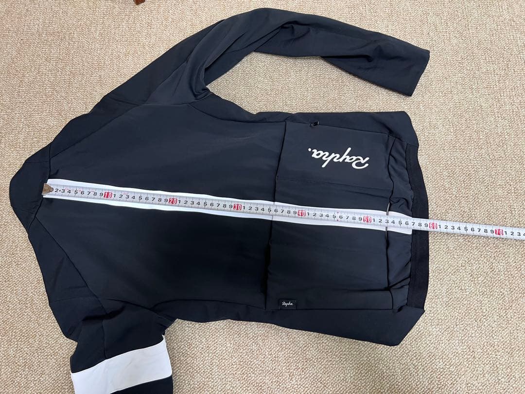 Rapha レディースサイクルジャケット ブラック/ホワイト