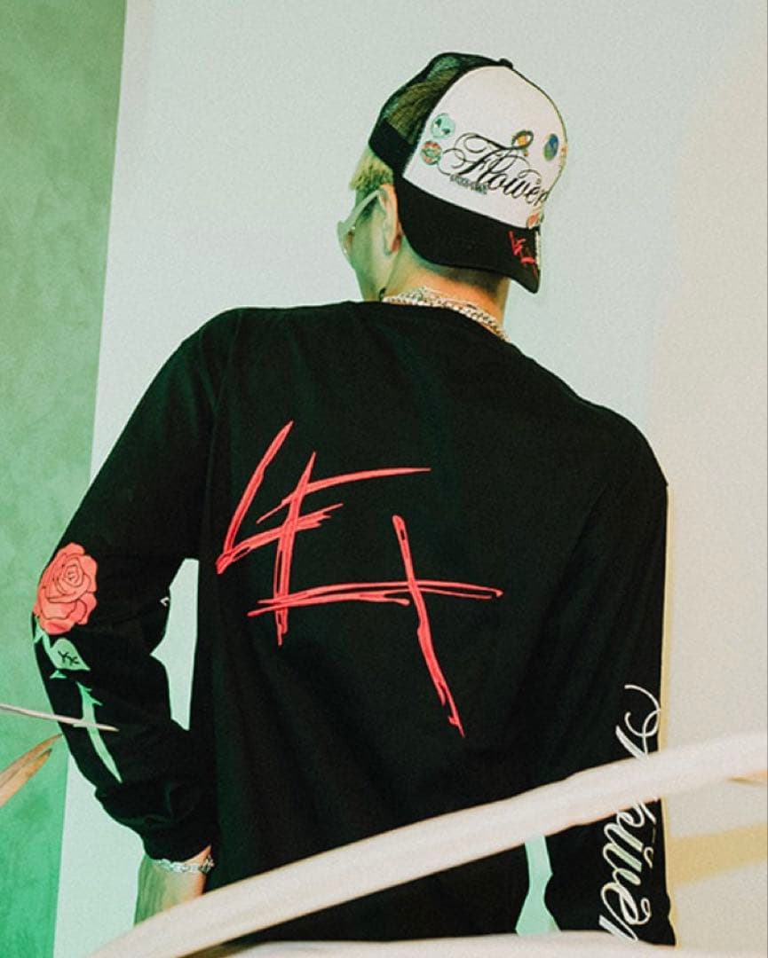 XLARGE LEX着用 ロンT ブラック L