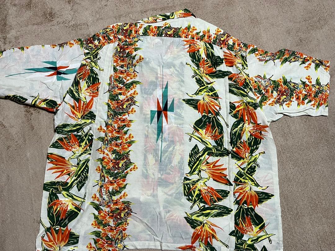 KAPITAL キャピタル オルテガ アロハ シャツ アイボリー　カントリー