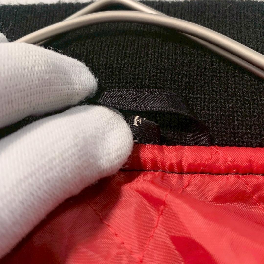 【別珍】スカジャン ベロア 龍 鷹 鷲 横須賀 刺繍 キルティング ヴィンテージ