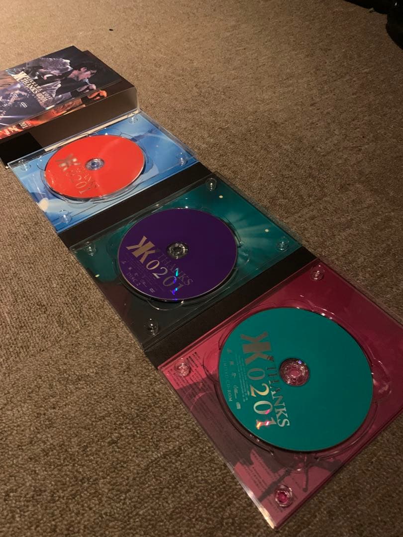 吉川晃司ライブDVD box ４セット※全て初回限定盤、帯付き