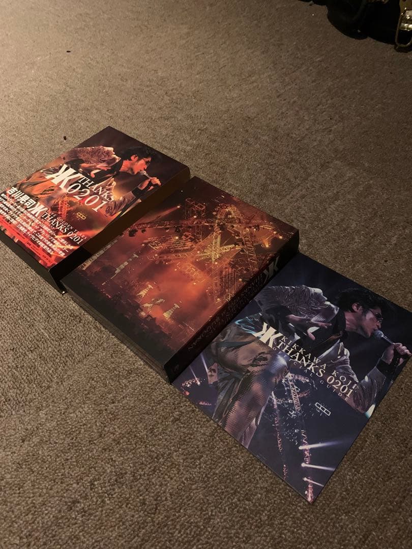 吉川晃司ライブDVD box ４セット※全て初回限定盤、帯付き