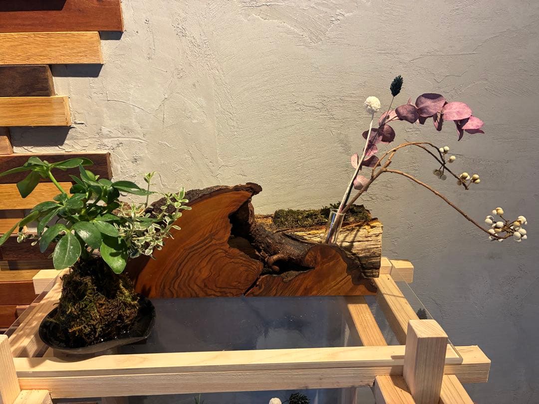 一点物 桜 無垢材 一輪挿し 花器 木工オブジェ 店舗什器 カフェ 玄関