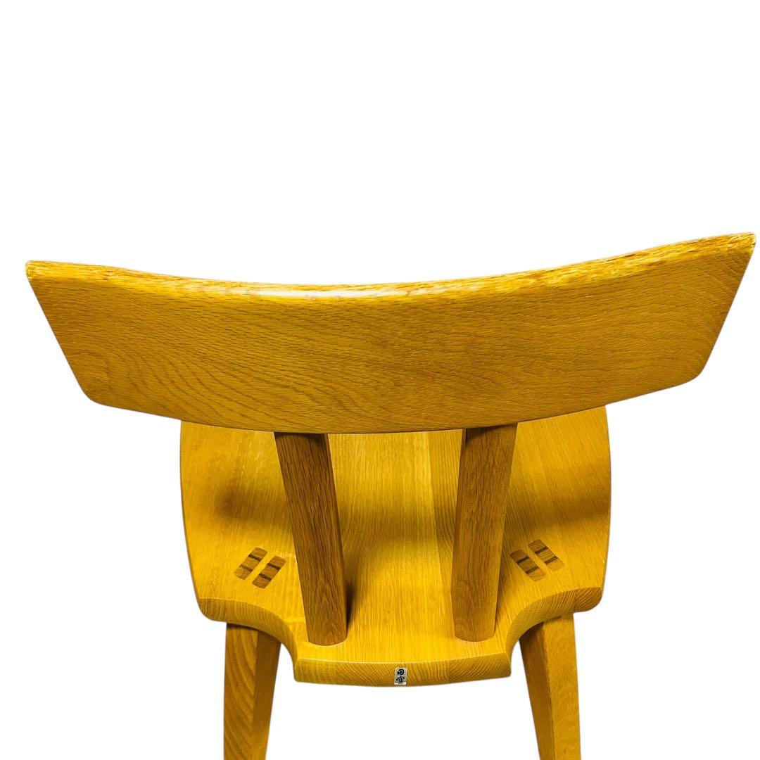 希少 飛騨産業 円空 ダイニングチェア×2 キツツキ テーブル別売り ①