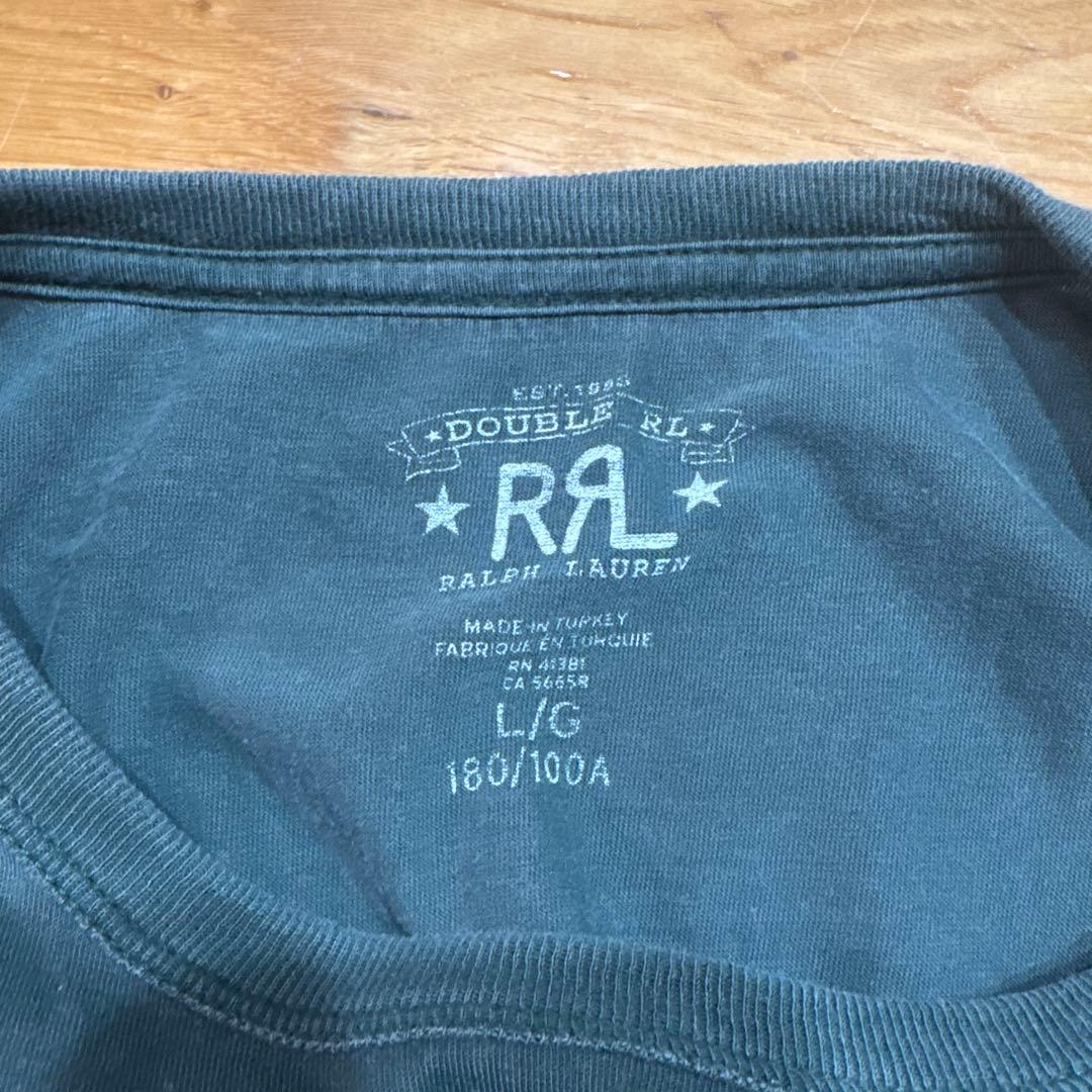 RRL ロゴプリント Tシャツ
