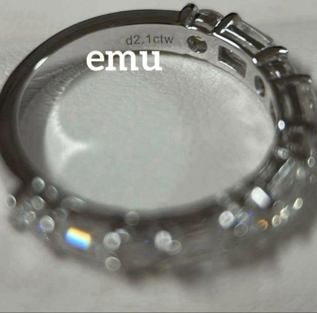 最高級モアサナイト / リング3点，お纏め