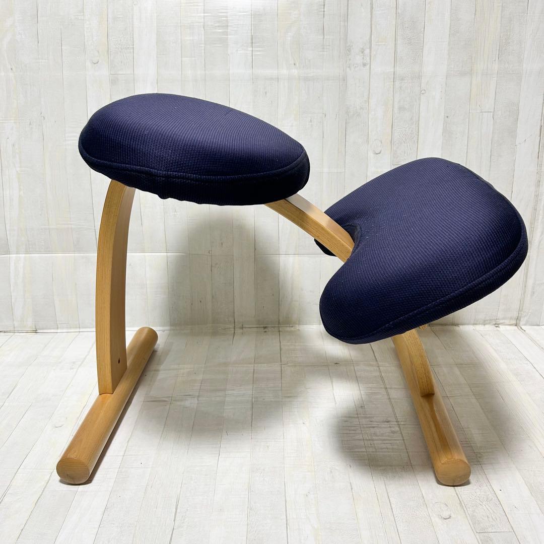 バランスイージー：ブラウン（カバー付き、ネイビー）