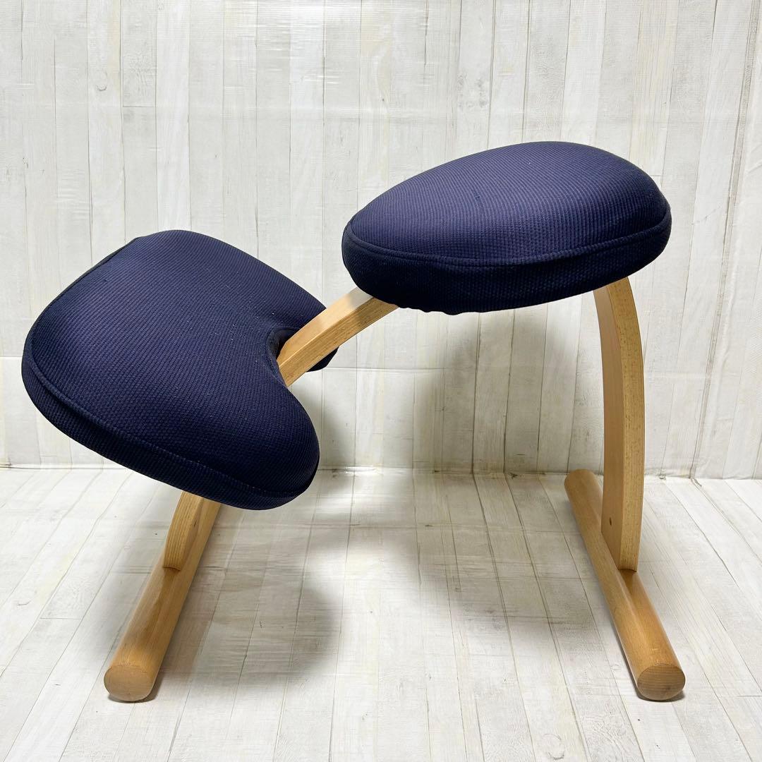 バランスイージー：ブラウン（カバー付き、ネイビー）