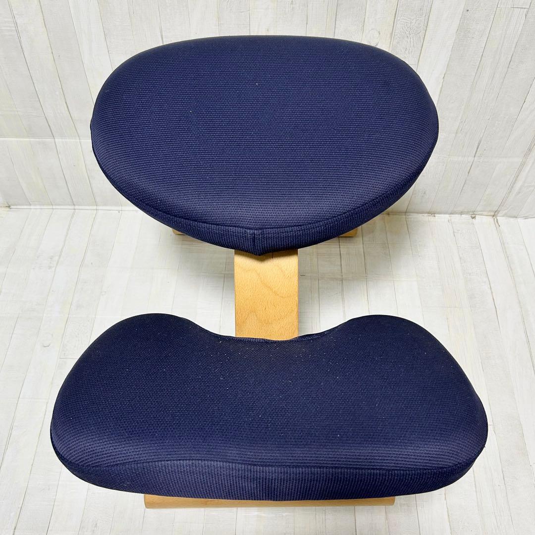 バランスイージー：ブラウン（カバー付き、ネイビー）