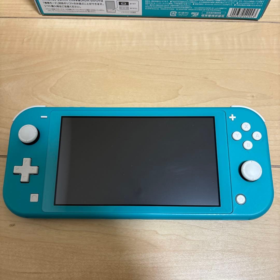Nintendo Switch Lite ターコイズ　SDカード付き