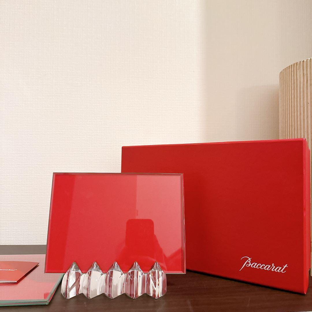 Baccarat バカラ　ベガ　フォトフレーム　写真立て　②