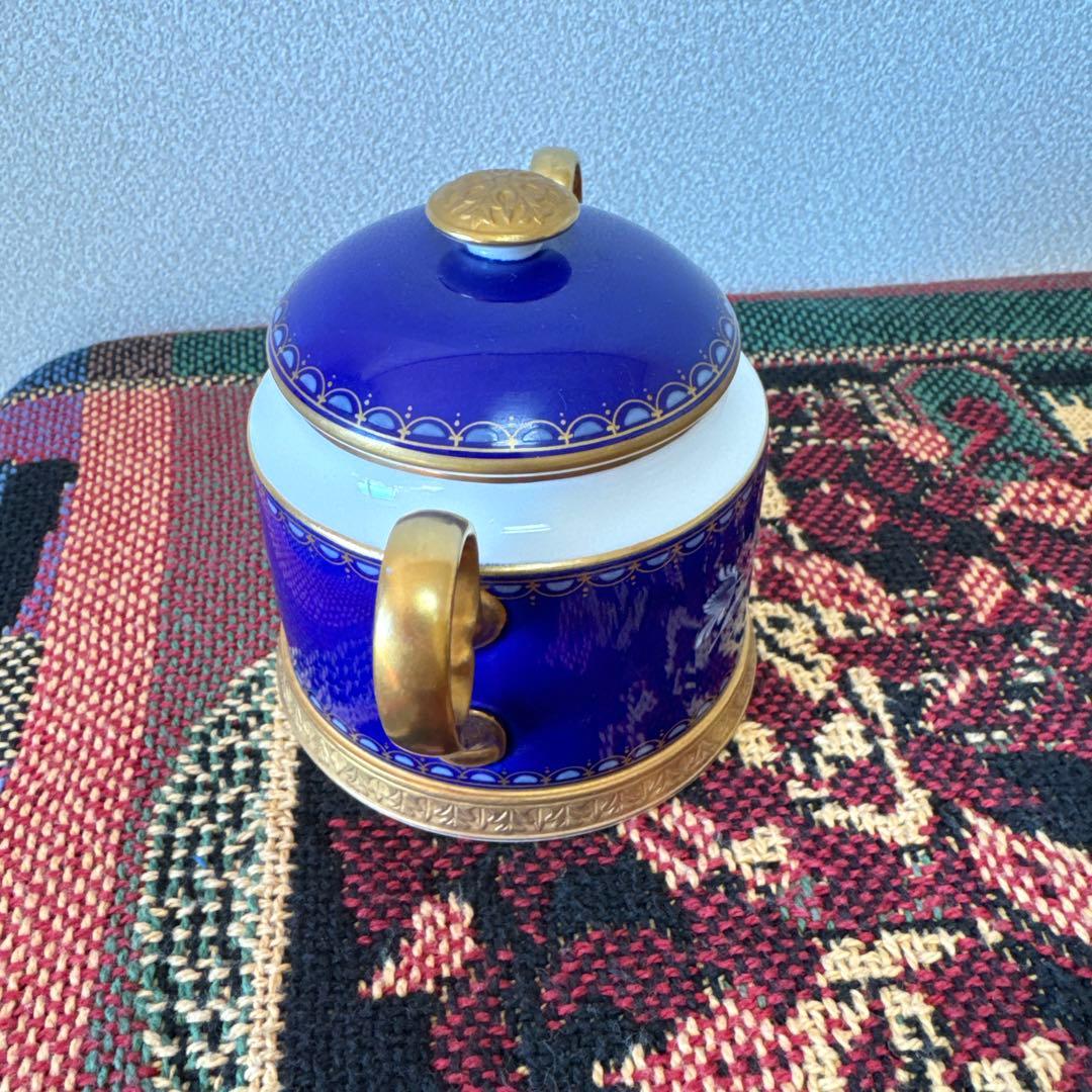 【希少】ナカヤマ陶器　宮内庁御用賜　金彩　プレジデント　　　お皿＆シュガーポット