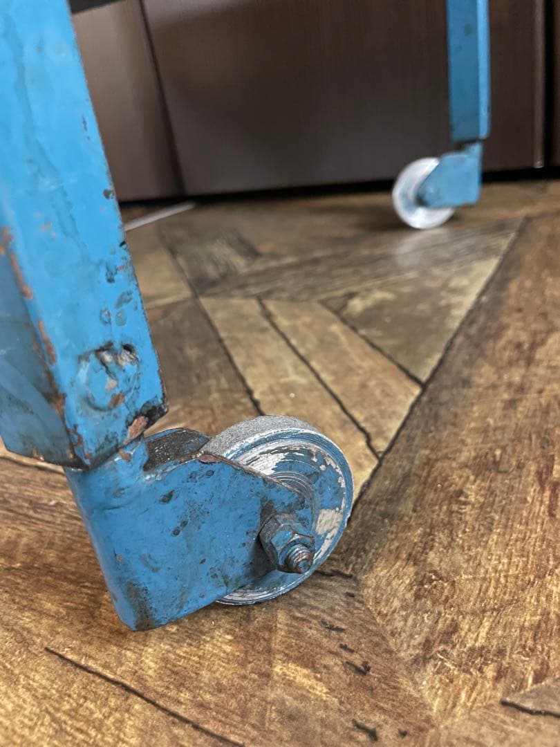 ヴィンテージ 鉄製ワゴン Antiques & Repair eel