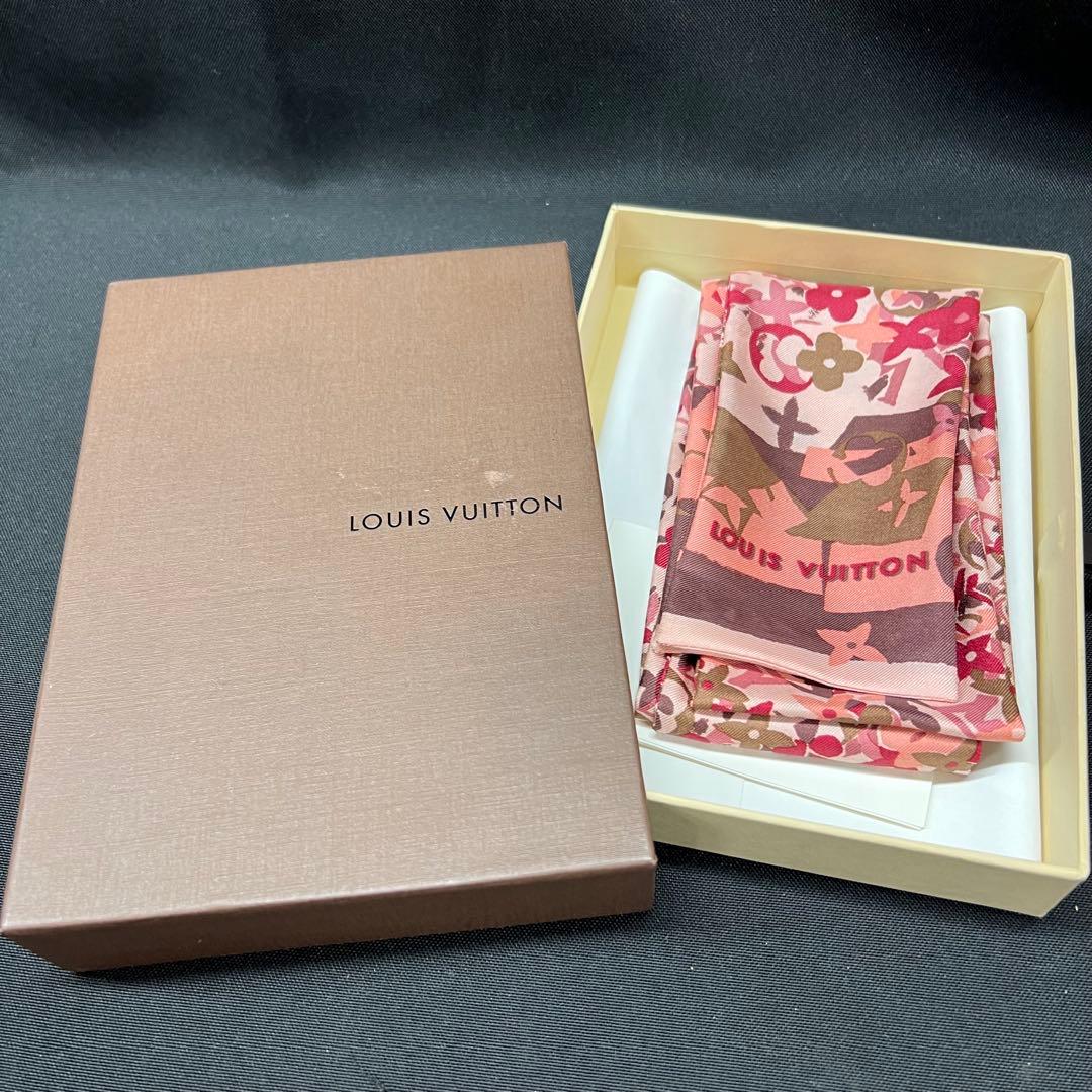 y*i様 hg【未使用品】ルイヴィトン リボンスカーフ バンドー