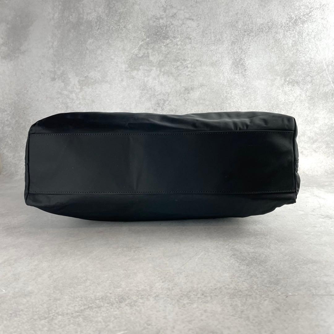 バーバリー トートバッグ 8019899 ブラック ナイロン レザー