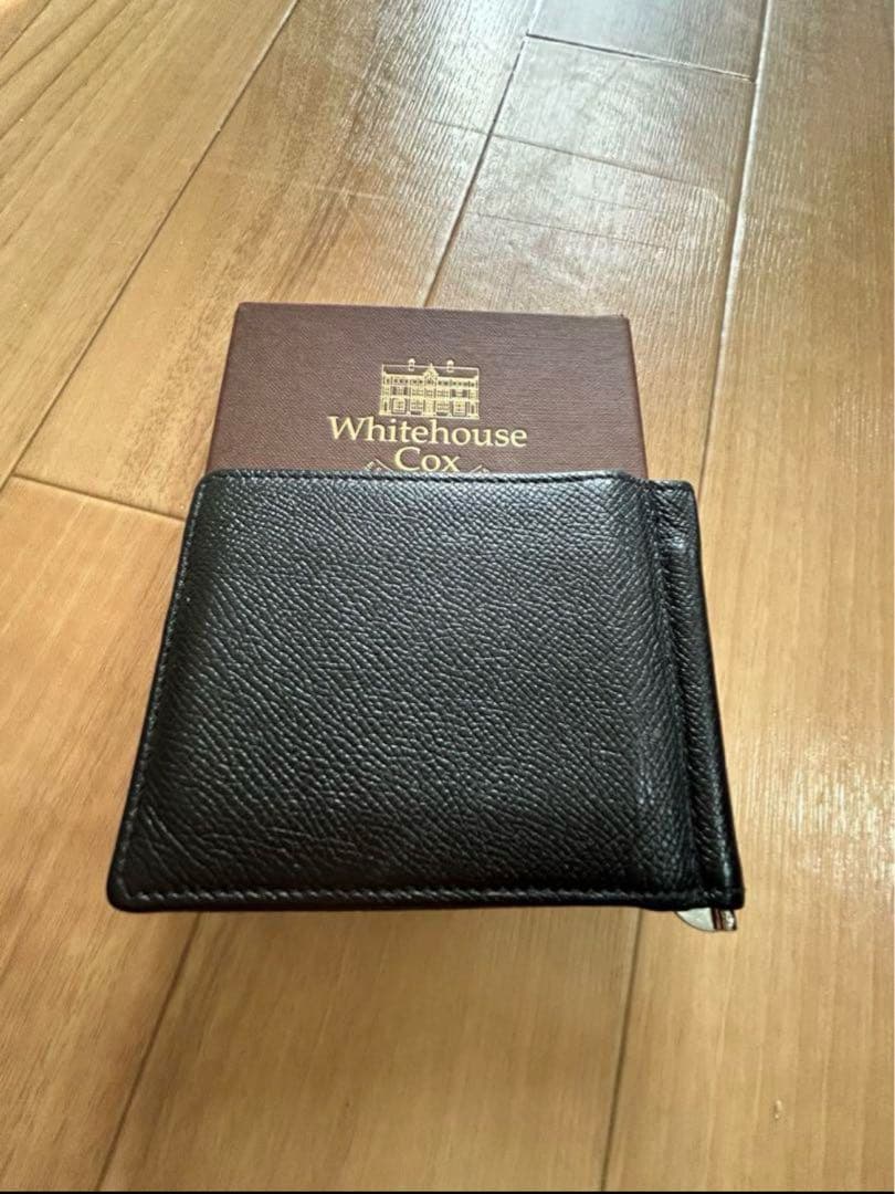 Whitehouse Cox ホワイトハウス コックス マネークリップ 黒