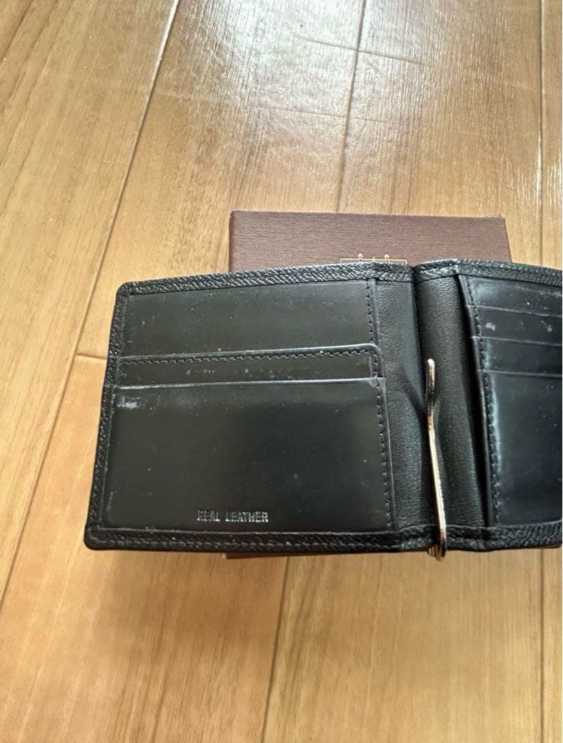 Whitehouse Cox ホワイトハウス コックス マネークリップ 黒