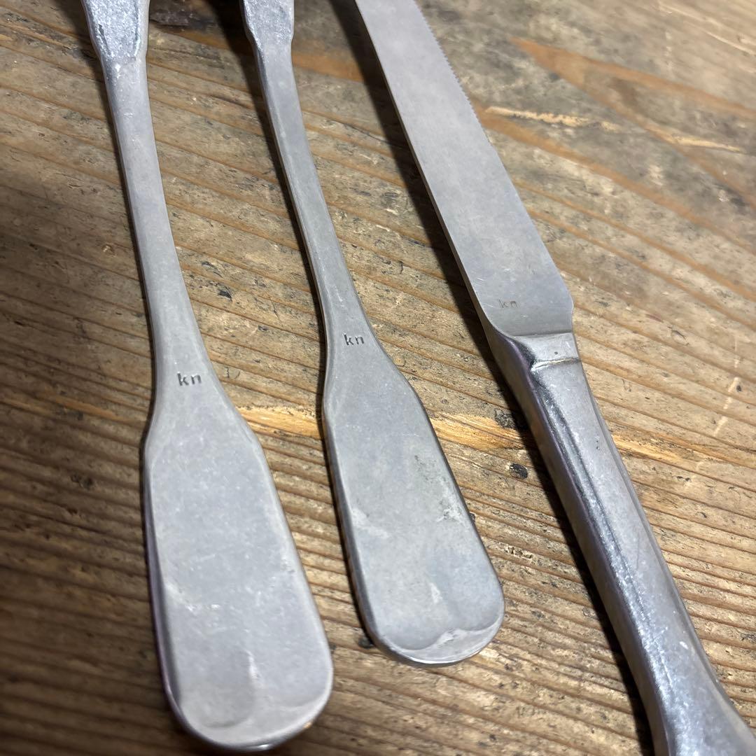 【4セット】KnIndustrie ブリックレーン カトラリー ケイエヌ