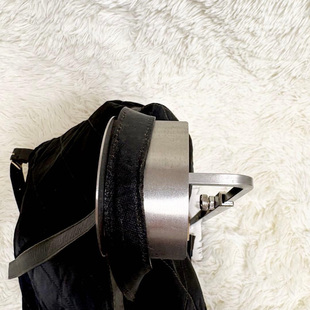 希少　PRADA キルティング　三角ロゴ　バックパック　ナイロン リュック