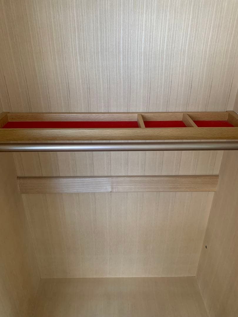 洋服タンス 洋タンス ワードローブ クローゼット 衣類収納 3枚扉 天然木