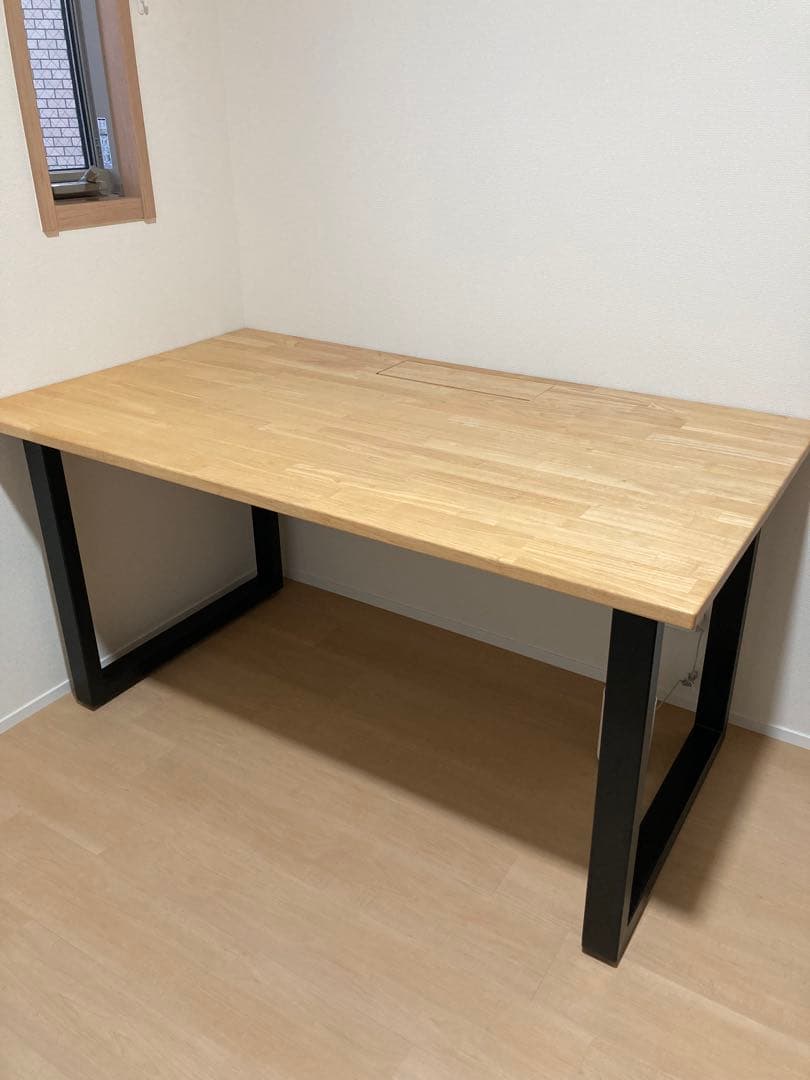 【KANADEMONO】THE TABLE/ラバーウッド ナチュラル　限定値引中