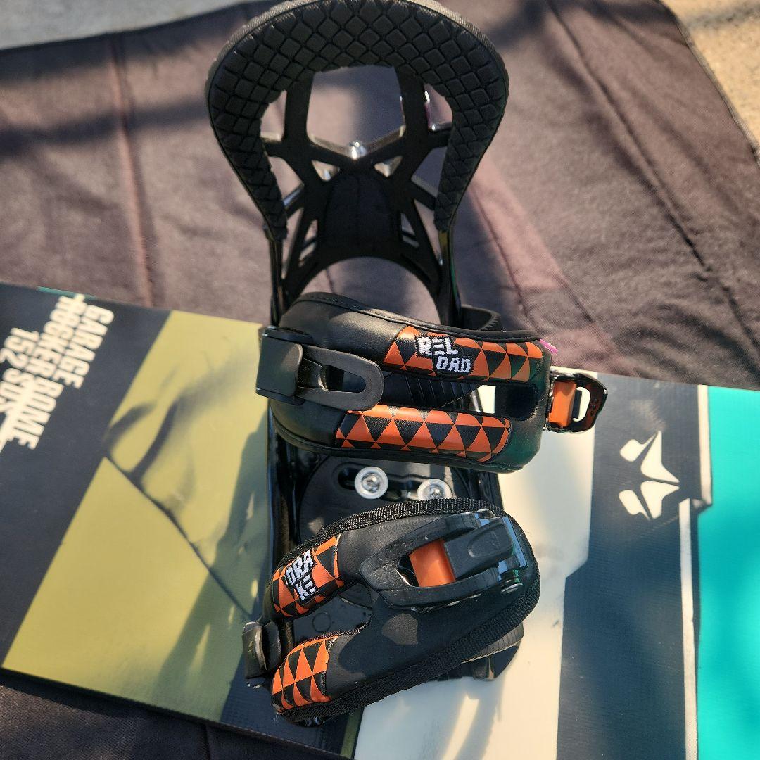 スノーボード、ビンディングセット
