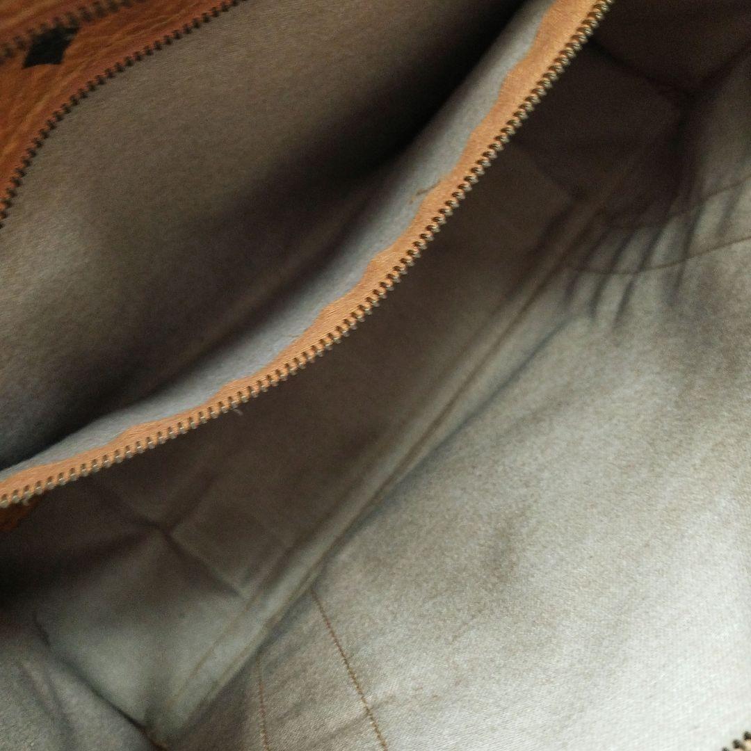 MCM　エムシーエム ロゴトートバッグ ヴィセトス柄 本革 ヴィンテージ