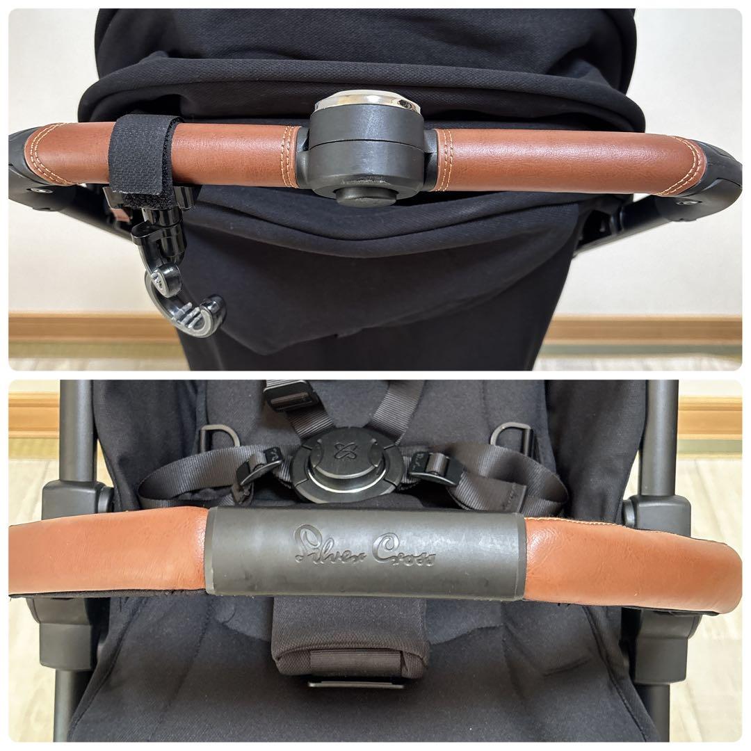 【極美品】 高級品 英国王国御用達 シルバークロス　ジェット3 ベビーカー