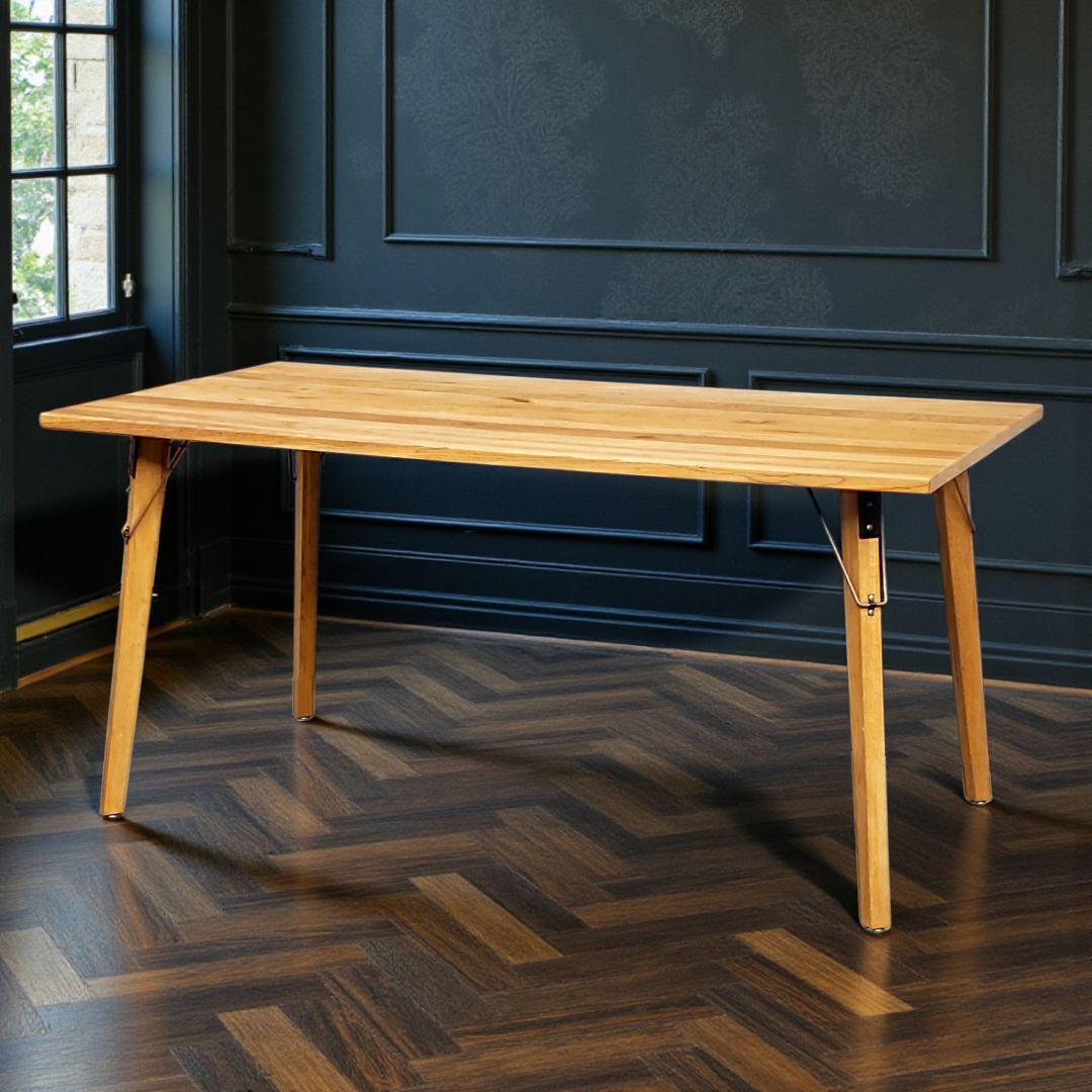 関家具 クラッシュゲート ミース 150 ダイニングテーブル オーク無垢材