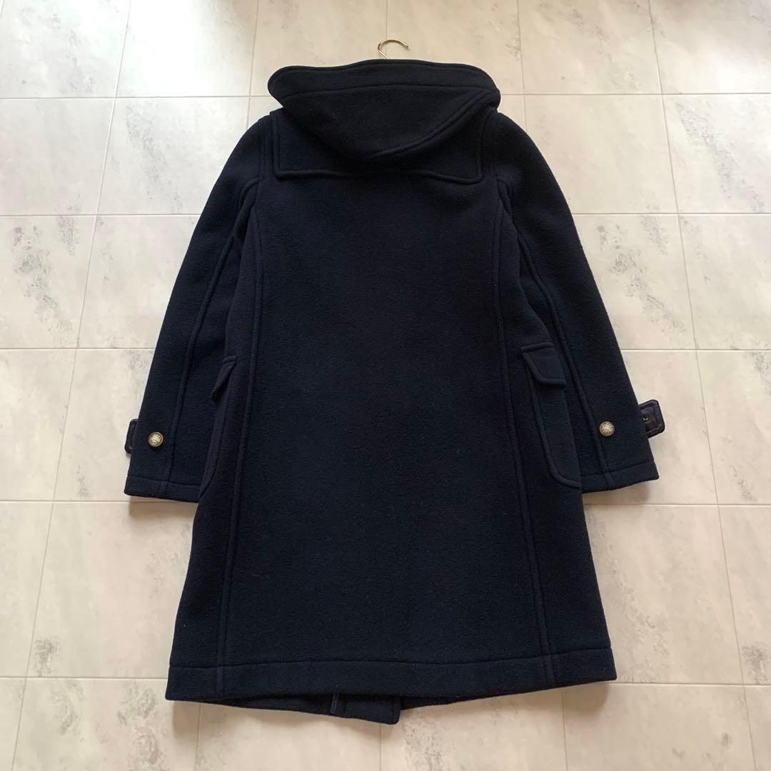 マッキントッシュロンドン メルトンウール ダッフルコート 40 ネイビー